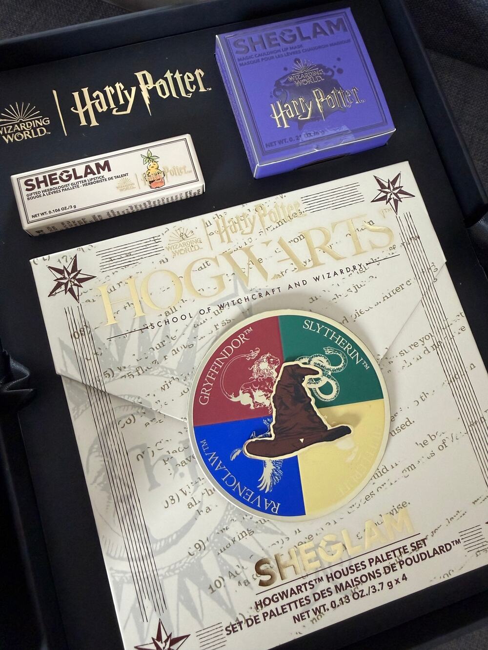 NEW Harry Potter x SHEGLAM Full Collection Makeup Set Hogwarts Limited Edition